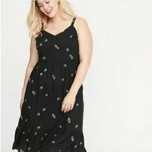 Old Navy Floral Midi Cami Dress